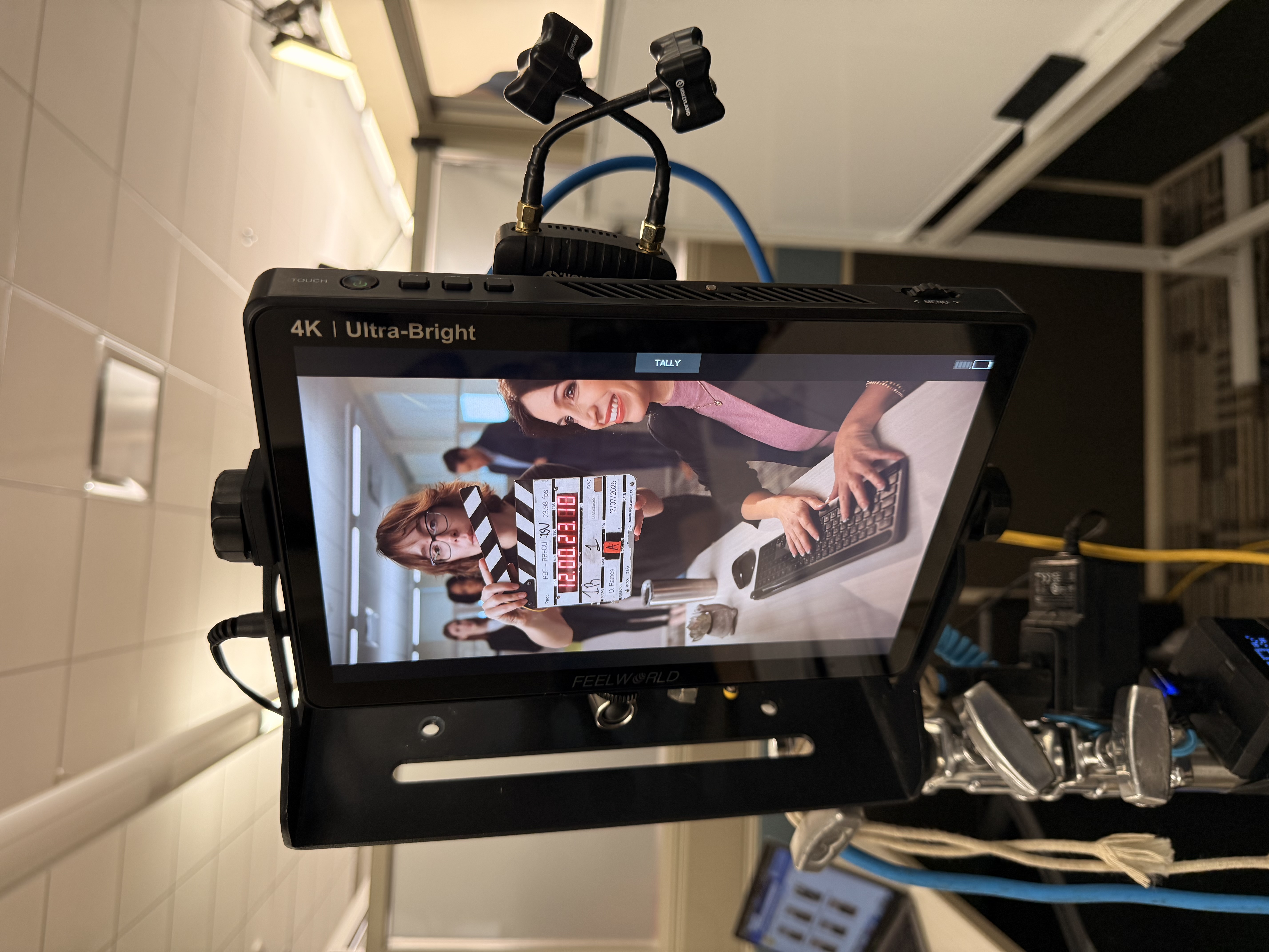 Media Bar Productions on set